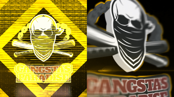 Epic Glitch Logo Reveal alt