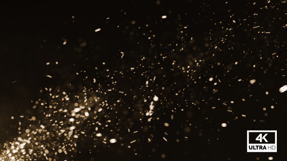 Flying Dust Particles Background Looped V5 alt