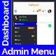 Dashboard Menu - Bootstrap4 Admin Dashboard Menu Full Responsive - CodeCanyon Item for Sale