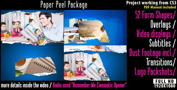 Paper Peel Package