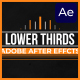 Clean Lower Thirds - VideoHive Item for Sale