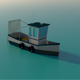 Low Poly Fishing Boat - 3DOcean Item for Sale
