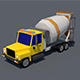 Concrete Mixer Truck - 3DOcean Item for Sale