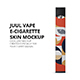 JUUL Vape E-Cigarette Skin Mockup Pack - GraphicRiver Item for Sale