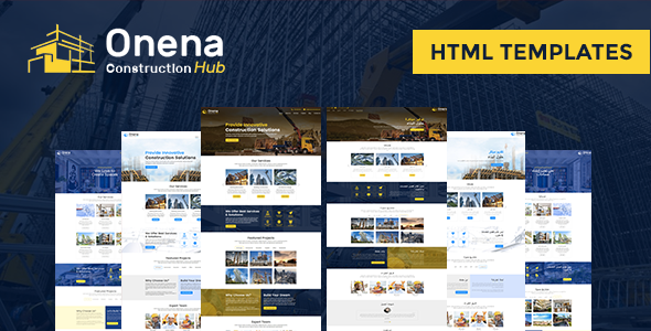 Onena Construction Hub HTML Template