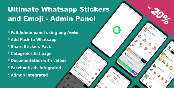 Ultimate Whatsapp Stickers and Emoji - Panel administracyjny