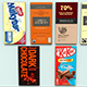 Chocolate Bars set - 3DOcean Item for Sale