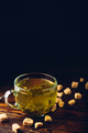 Cup of herbal tea with brown tea sugar - PhotoDune Item for Sale