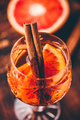 Close up of a glass of whiskey sour cocktail - PhotoDune Item for Sale