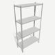 Metal Rack - 3DOcean Item for Sale