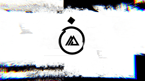 Glitch Shapes Logo