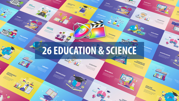 Education and Science Animation | Apple Motion & FCPX alt