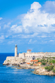 Havana, Cuba light house of La Cabana Fort - PhotoDune Item for Sale