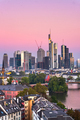 Frankfurt, Germany skyline over the Main River - PhotoDune Item for Sale