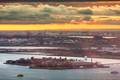 Ellis Island, New York, USA viewed from above in the New York Harbor - PhotoDune Item for Sale