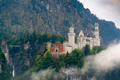 Neuschwanstein Castle in the Bavarian Alps of Germany. - PhotoDune Item for Sale