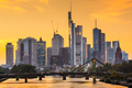 Frankfurt, Germany skyline over the Main River - PhotoDune Item for Sale