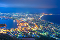 Hakodate, Hokkaido, Japan city skyline from Mt. Hakodate - PhotoDune Item for Sale
