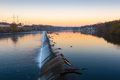 Philadelphia, Pennsylvania, USA dam on the Schuylkill River - PhotoDune Item for Sale