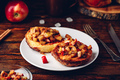 French toasts with apple and cinnamon - PhotoDune Item for Sale