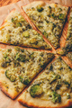 Slices of italian pizza with broccoli and cheese - PhotoDune Item for Sale
