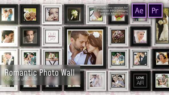 Romantic Photo Wall