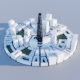 Low Poly Contextual City - 3DOcean Item for Sale
