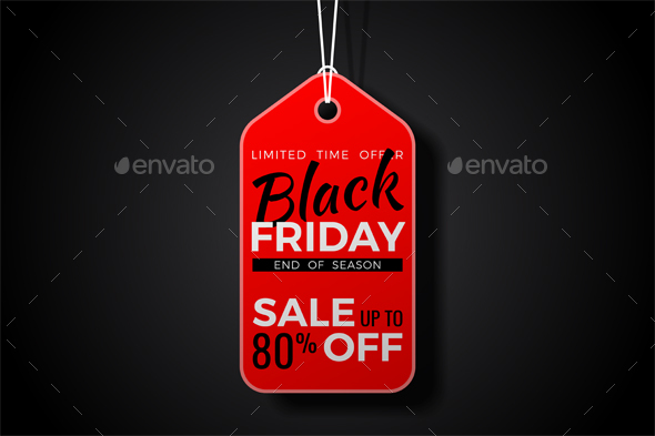 Black Friday Sale Tag