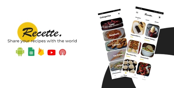 Recette - Share your recipes with the world