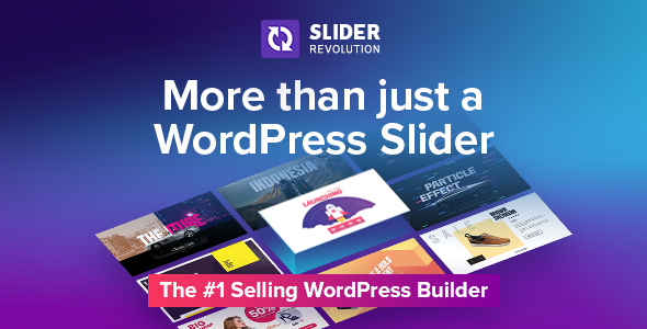 Slider Revolution Responsive Plugin WordPress