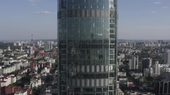 Vysotsky skyscraper in Ekaterinburg city