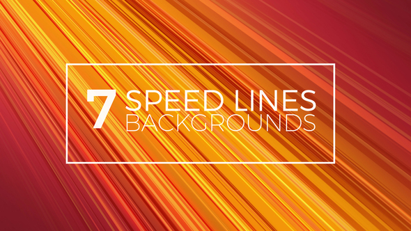 7 Speed Lines Backgrounds