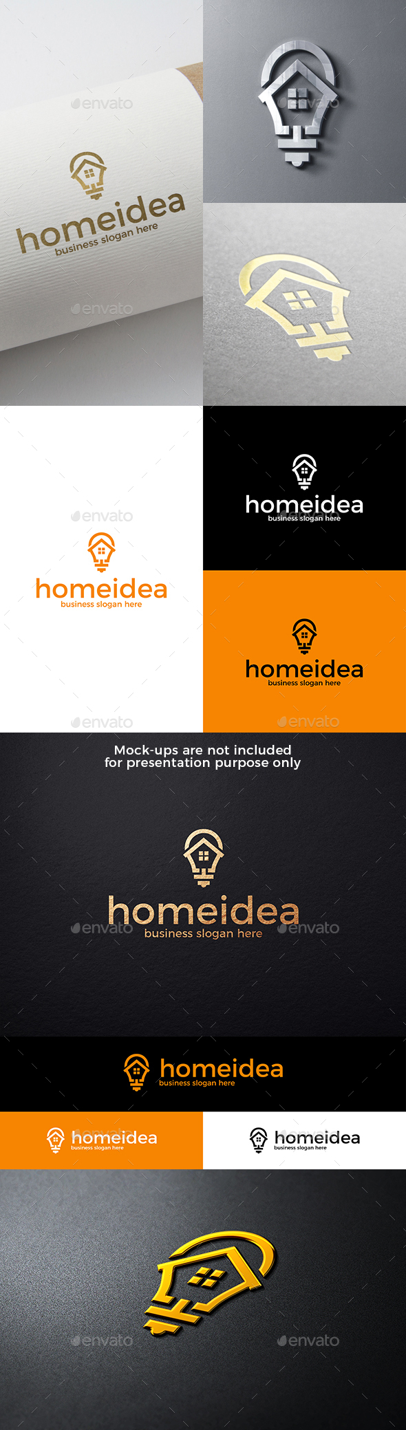 Home Idea House Logo Template