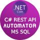 MS SQL to .Net Core Rest API Generator + JWT Auth + Swagger + Postman .Net6 - CodeCanyon Item for Sale