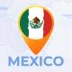 Mexico Map - United Mexican States Travel Map - VideoHive Item for Sale