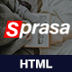 Sprasa - HTML Blog Magazine - ThemeForest Item for Sale