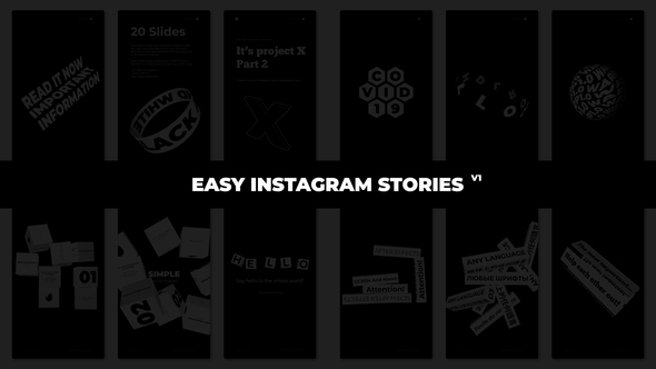 Easy Instagram Stories For Premiere