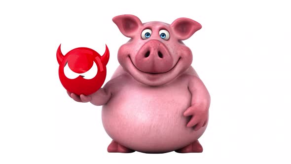 Fun pig - 3D Animation