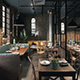 Cozy Loft Style Restaurant Interior - GraphicRiver Item for Sale
