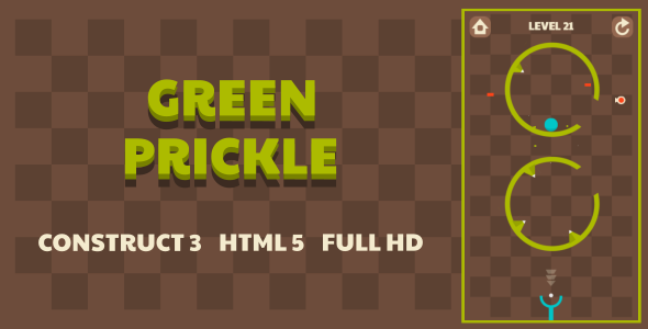 Green Prickle - HTML5 Game (Construct3)
