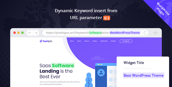 Dynamic Keyword Insert From URL parameter