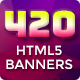 Premium Banner Bundle - 420 Animated HTML5 Banner Templates - CodeCanyon Item for Sale