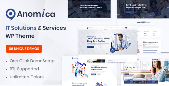 Download Anomica – IT Solutions and Services WordPress Theme