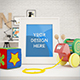 Kids Room And Photo Frames Mock Up Set - GraphicRiver Item for Sale