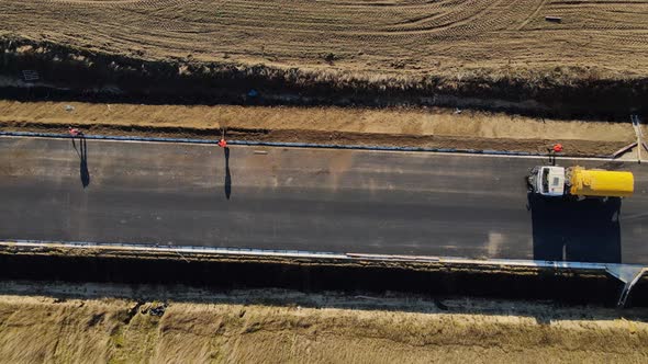 Construction Of A Highway, A Bypass Road Outside The City