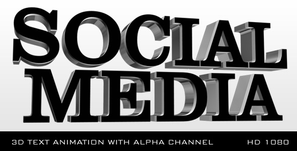 Social Media 3D alt