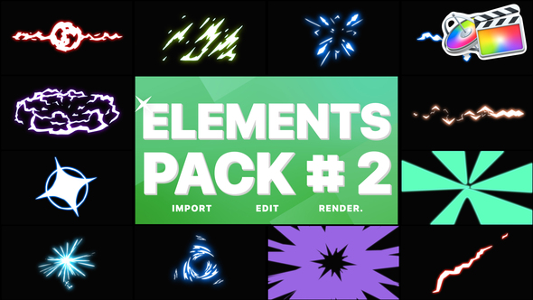 Energy Elements Pack 02 | FCPX alt