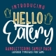 Heallo Eatery - Handlettering Font Pack - GraphicRiver Item for Sale