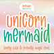 Unicorn Mermaid - GraphicRiver Item for Sale