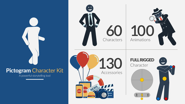 Pictogram Character Kit